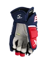 Eishockeyhandschuhe Bauer Supreme MACH Navy/Red/White Intermediate