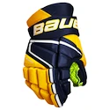 Eishockeyhandschuhe Bauer Vapor 3X Navy/Gold Junior