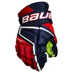 Eishockeyhandschuhe Bauer Vapor 3X Navy/Red/White Junior