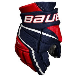 Eishockeyhandschuhe Bauer Vapor 3X PRO Navy/Red/White Junior