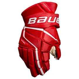 Eishockeyhandschuhe Bauer Vapor 3X PRO Red Senior