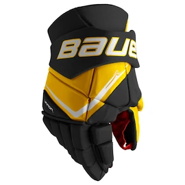 Eishockeyhandschuhe Bauer Vapor FLY40 Black/Gold Intermediate