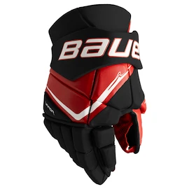Eishockeyhandschuhe Bauer Vapor FLY40 Black/Red Intermediate