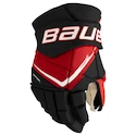 Eishockeyhandschuhe Bauer Vapor FLYPRO Black/Red Intermediate