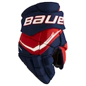 Eishockeyhandschuhe Bauer Vapor FLYPRO Navy/Red/White Junior