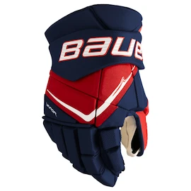 Eishockeyhandschuhe Bauer Vapor FLYPRO Navy/Red/White Senior