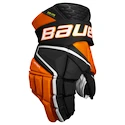 Eishockeyhandschuhe Bauer Vapor Hyperlite Black/Orange Intermediate