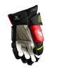 Eishockeyhandschuhe Bauer Vapor Hyperlite Black/Red/Green Intermediate