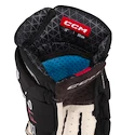 Eishockeyhandschuhe CCM JetSpeed FT6 Black/White Junior