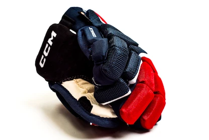 Eishockeyhandschuhe CCM JetSpeed FT6 Navy/Red/White Junior 10 Zoll