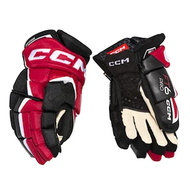 Eishockeyhandschuhe CCM JetSpeed FT6 Pro Black/Red/White Senior