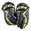 Eishockeyhandschuhe CCM JetSpeed FT6 Pro Black/Sunflower Senior 13 Zoll