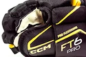 Eishockeyhandschuhe CCM JetSpeed FT6 Pro Black/Sunflower Senior