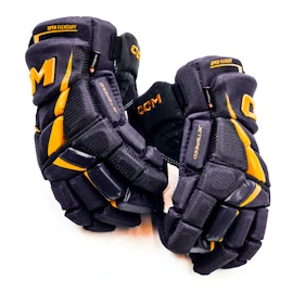 Eishockeyhandschuhe CCM JetSpeed FT6 Pro Navy/Sunflower Senior