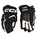 Eishockeyhandschuhe CCM JetSpeed FT680 Black/White Senior 15 Zoll