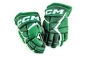 Eishockeyhandschuhe CCM JetSpeed FT680 Dark Green/White Senior