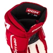 Eishockeyhandschuhe CCM JetSpeed FT680 Red/White Junior