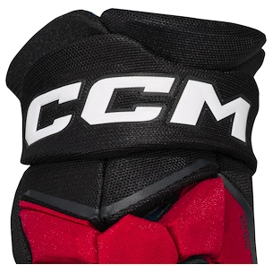 Eishockeyhandschuhe CCM JetSpeed FT8 Black/Red/White Senior