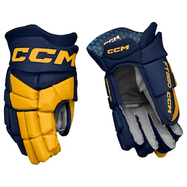 Eishockeyhandschuhe CCM JetSpeed FT880 Navy/Sunflower Senior