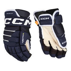 Eishockeyhandschuhe CCM Tacks 4 ROLL PRO 3 Navy Senior