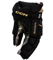 Eishockeyhandschuhe CCM Tacks AS-V PRO black/gold Senior