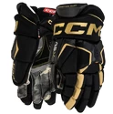 Eishockeyhandschuhe CCM Tacks AS-V PRO black/gold Senior