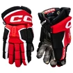 Eishockeyhandschuhe CCM Tacks AS-V PRO Black/Red/White Junior