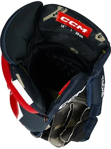 Eishockeyhandschuhe CCM Tacks AS-V PRO Navy/Red/White Junior
