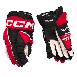 Eishockeyhandschuhe CCM Tacks XF 80 Black/Red/White Senior