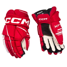 Eishockeyhandschuhe CCM Tacks XF 80 Red/White Senior