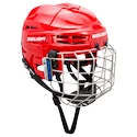 Eishockeyhelm Bauer  IMS 5.0 II Combo Red Senior