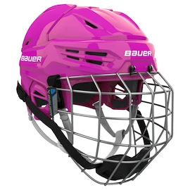 Eishockeyhelm Bauer RE-AKT 55 Combo Pink Senior