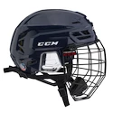 Eishockeyhelm CCM Tacks 210 Combo Dark Blue Senior