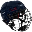 Eishockeyhelm CCM Tacks 70 Combo Navy  Senior L