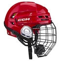 Eishockeyhelm CCM Tacks 720 Combo Red Senior