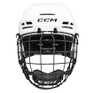 Eishockeyhelm CCM Tacks 720 Combo White Senior