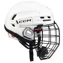 Eishockeyhelm CCM Tacks 720 Combo White Senior