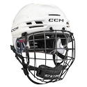 Eishockeyhelm CCM Tacks 720 Combo White Senior