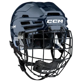 Eishockeyhelm CCM Tacks 920 Combo Navy Senior