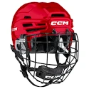 Eishockeyhelm CCM Tacks 920 Combo Red Senior