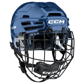 Eishockeyhelm CCM Tacks 920 Combo Royal Senior