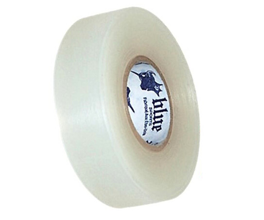 Eishockeytape Clear Poly Shin Pad Tape Blue Sports 24 mm x 25 m