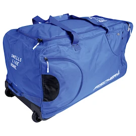 Eishockeytasche mit Rollen Fischer DeLuxe Blue/White Junior