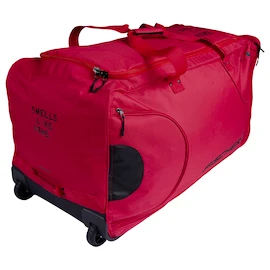 Eishockeytasche mit Rollen Fischer DeLuxe Red/Black Junior