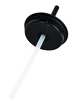 Ersatzkappe Hydro Flask  Medium Press-in Straw Lid Black