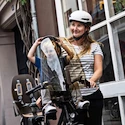 Fahrrad Kindersitz Urban Iki  Rear seat Carrier mounting Koge Brown/Kurumi Brown