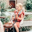 Fahrrad Kindersitz Urban Iki  Rear seat Frame mounting Sakura Pink/Sakura Pink