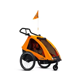 Fahrradanhänger S'Cool TaXXi Kids Pro two Orange