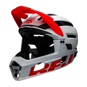 Fahrradhelm Bell  Super Air R Spherical Mat White/Infrared