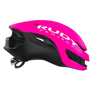 Fahrradhelm Rudy Project  Nytron Pink Fluo-Black (Matte) S/M